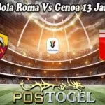 Prediksi Bola Roma Vs Genoa 13 Januari 2023