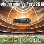 Prediksi Bola Jerman Vs Peru 26 Maret 2023