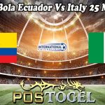 Prediksi Bola Ecuador Vs Italy 25 Maret 2024
