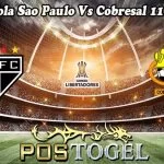 Prediksi Bola Sao Paulo Vs Cobresal 11 April 2024