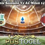 Prediksi Bola Sassuolo Vs AC Milan 14 April 2024