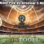 Prediksi Bola PSV Vs Arsenal 5 Maret 2025
