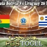 Prediksi Bola Bolivia Vs Uruguay 26 Maret 2025