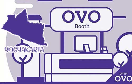 Booth OVO Yogyakarta Terbaru